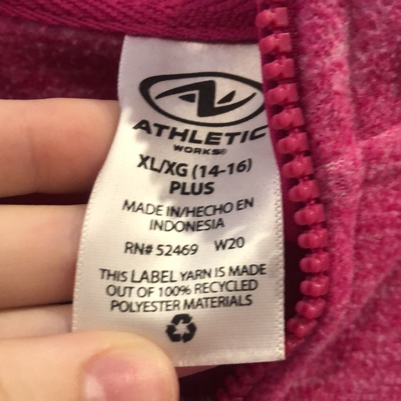 Pink half zip up - Picture 2 of 2